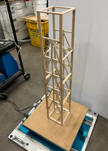 Completed tower structure